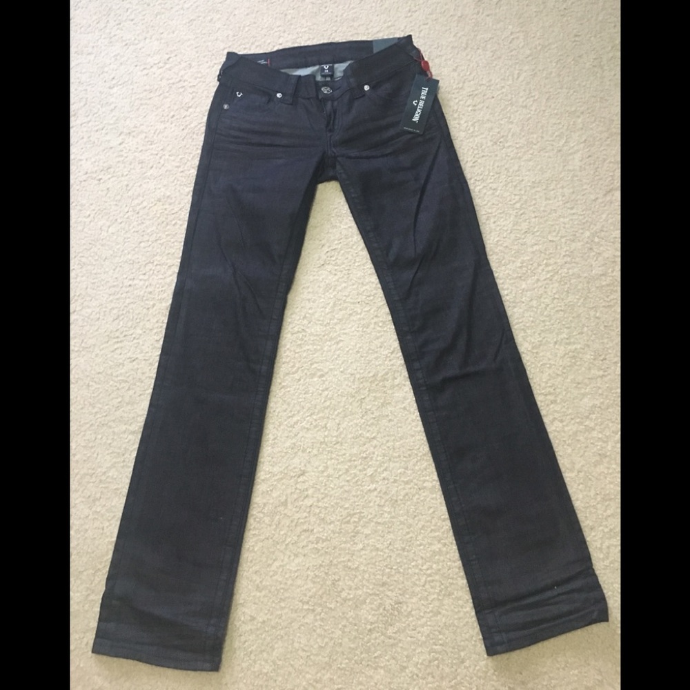 True Religion BILLIE low rise straight jeans